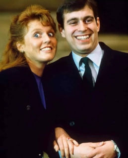 Сара Фергюсон и принц Эндрю