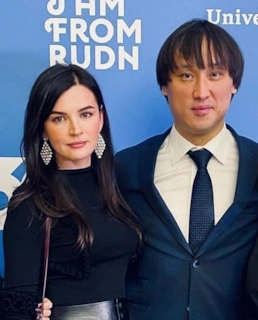 Сангаджи Тарбаев с женой Татьяной