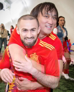 Сангаджи Тарбаев и Али Багаутинов