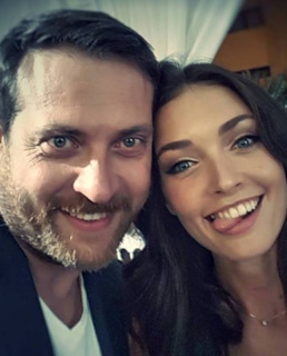 Кирилл Сафонов и дочь Анастасия