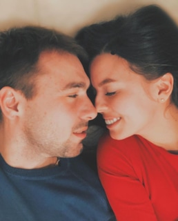 Антон Шипулин и Луиза Шипулина