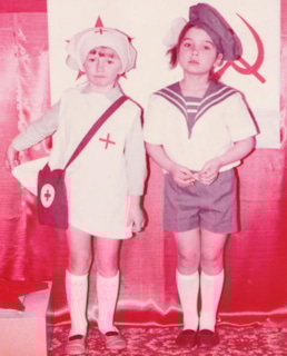 Юлия Ахмедова в детстве