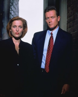 Роберт Патрик и Джиллиан Андерсон