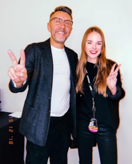 Саша Спилберг и Сергей Шнуров