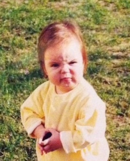 Саша Спилберг в детстве