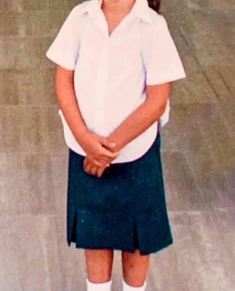 Саша Спилберг в детстве