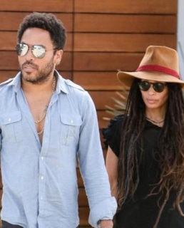 Лиза Боне и Ленни Кравиц