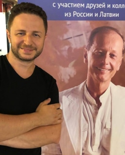 Михаил Задорнов и Брендон Стоун