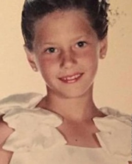 Кэтрин Винник в детстве