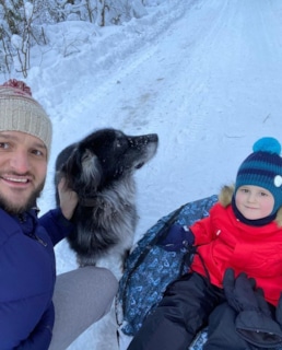 Алексей Самсонов с сыном