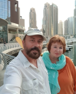 Галина Коньшина и Александр Шумидуб