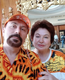 Галина Коньшина и Александр Шумидуб