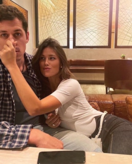 Анна Кастерова и Евгений Малкин