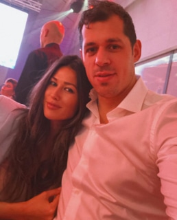 Анна Кастерова и Евгений Малкин