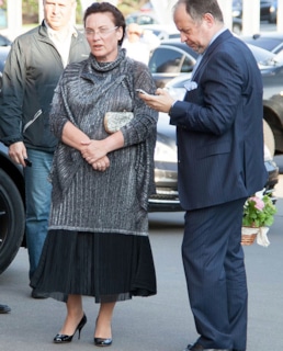 Владимир Лисин с женой