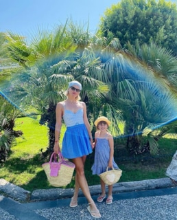 Полина Киценко с дочерью