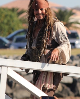 Джонни Депп в роли Джека Воробья