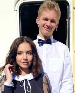 Луиза Габриэла Бровина и Даня Милохин