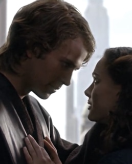 Хейден Кристенсен и Натали Портман