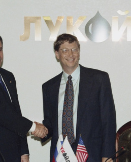 Вагит Алекперов и Билл Гейтс