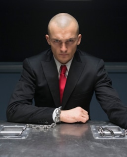 Руперт Френд в фильме «Хитмэн: Агент 47»