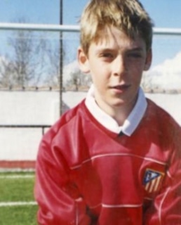 Давид де Хеа в детстве