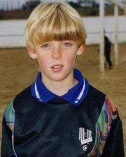 Давид де Хеа в детстве