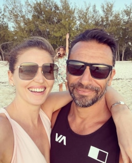 Ирина Шадрина с мужем