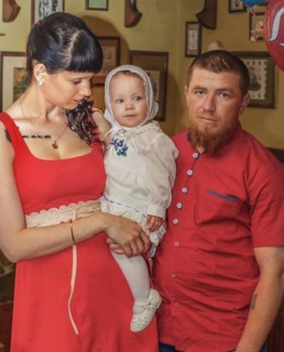 Арсен Павлов с семьей