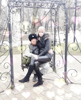 Арсен Павлов с женой