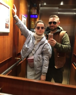 Наталия Медведева и Александр Коптель