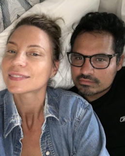 Майкл Пенья с женой