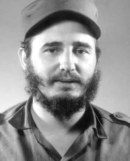 Фидель Кастро в молодости