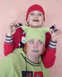 Жанна Кадникова и Светлана Пермякова