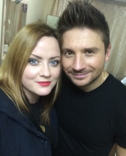 Екатерина Соломатина и Сергей Лазарев