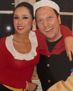 Роб Шнайдер с женой Патрисией