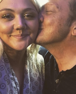 Роб Шнайдер с дочерью Элль Кинг