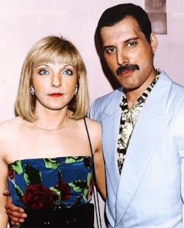 Мэри Остин и Фредди Меркьюри