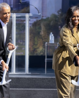 Барак Обама и Мишель Обама