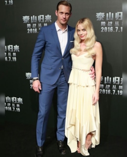 Александр Скарсгард и Марго Робби