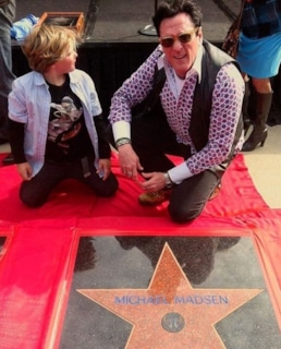 Майкл Мэдсен с сыном