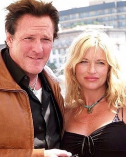 Майкл Мэдсен с женой