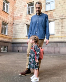 Филипп Васильев с дочерью