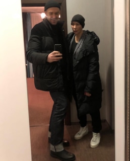 Филипп Васильев с мамой