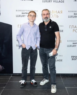 Александр Толмацкий с сыном