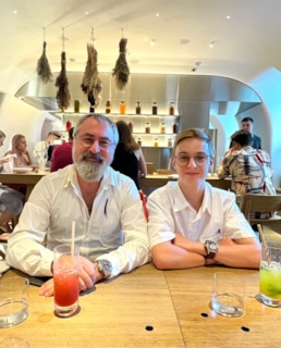 Александр Толмацкий с сыном