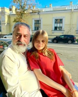 Александр Толмацкий с дочерью