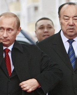 Владимир Путин и Муртаза Рахимов