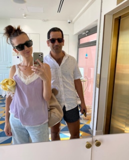 Анастасия Цветаева с мужем