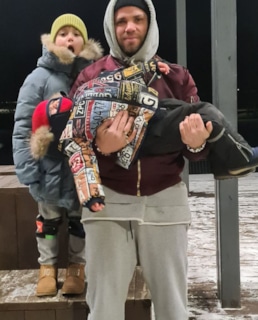 Роман Пашков с детьми